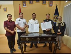 Lapas Selong ikuti Penandatanganan PKS antara Kanwil DijenPas NTB dengan NTB Mall dan Pelatihan Pemasaran Produk Hasil Karya Warga Binaan