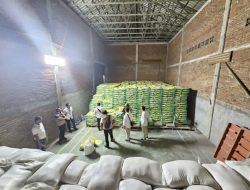 Geger, Polres Lotim Temukan 110 Ton Beras Oplosan