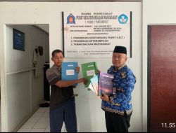 Perpustakaan LPKA Lombok Tengah Terima Bantuan 100 Buku dari Perpusnas RI
