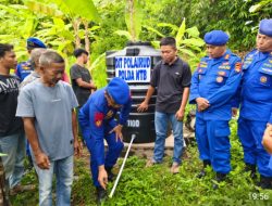 Polairud Polda NTB Bangun Sumur Bor dan Salurkan Tandon Air Bersih di Sekotong