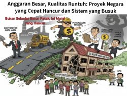 Anggaran Besar, Kualitas Runtuh: Proyek Negara yang Cepat Hancur dan Sistem yang Busuk