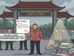 LSM KPK RI Jabar Desak Transparansi Dana Desa, Pemdes Mulyajaya Diminta Buka Dokumen APBDes 2020–2024