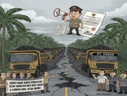 Elemen Masyarakat Minta Bupati Muba Konsisten Menghentikan Kegiatan Angkutan Batu Bara Lintasi Jalan Umum, Termasuk PT Osean