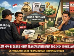 LSM KPK-RI Jabar Minta Transparansi Dana BOS SMKN 1 Pakisjaya, Layangkan Surat Permohonan Informasi Publik