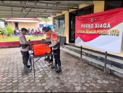 Polda NTB Tingkatkan Kesiapsiagaan, Batalyon A Pelopor Brimob Gelar Siaga SAR