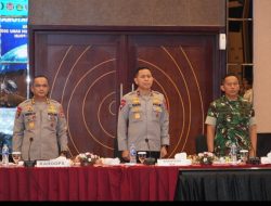 Wakapolda NTB Pimpin Rakor Linsek, 30 Pos Disiapkan Jelang Natal dan Tahun Baru
