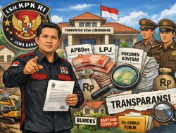 Ketua DPD LSM KPK RI Jabar Desak Transparansi Dana Desa Lemahabang, Layangkan Permohonan Informasi Publik