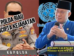 Terkait Kriminalisasi Jekson Sihombing, Polda Riau Sengaja Ciptakan Tindak Pidana