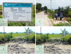 Empat Bulan Berjalan, Proyek Jembatan Rp2 Miliar di Sroyo Belum Capai 30 Persen: Publik Desak Transparansi dan Evaluasi