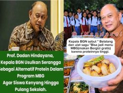 Prof. Dadan Hindayana Usulkan Serangga sebagai Alternatif Protein dalam Program MBG