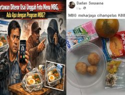 Wartawan Diteror Usai Unggah Foto Menu MBG, Ada Apa dengan Program MBG?