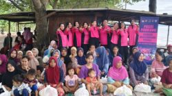 Bhayangkari Polairud Peduli, Salurkan Bansos kepada Masyarakat Pesisir Kuranji