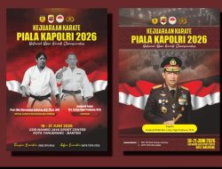 Piala Kapolri 2026 Siap Digelar di Tangerang, Karateka Nasional Berebut Podium