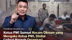 Ketua PWI Sumsel Kecam Oknum yang Mengaku Ketua PWI, Dinilai Cederai Marwah Organisasi