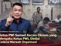 Ketua PWI Sumsel Kecam Oknum yang Mengaku Ketua PWI, Dinilai Cederai Marwah Organisasi