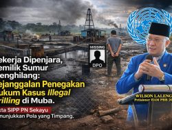 Penegakan Hukum ala Muba: Pemilik Sumur Minyak Ilegal Kabur, Pekerja Dipenjara