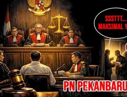 Terindikasi sebagai Alat Represi, PPWI Laporkan Majelis Hakim PN Pekanbaru Jonson Parancis Cs ke Komisi Yudisial