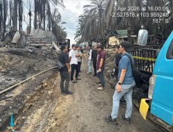 Polda Sumsel Bertindak Cepat Usut Kebakaran Sumur Minyak Ilegal di Muba,Ajak Peran Aktif Masyarakat Laporkan Kegiatan Ilegal Drilling