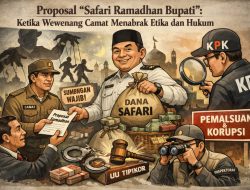 Proposal “Safari Ramadhan Bupati”: Ketika Wewenang Camat Menabrak Etika dan Hukum
