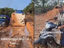 Jalan Simpang Tiga Keban I – Macang Sakti Jadi Kubangan Lumpur: Urat Nadi Ekonomi Lumpuh, Janji Pemerintah Tinggal Omong Kosong