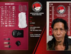 Tegas Berantas Narkoba, Polda Sumsel Amankan Pengedar dengan 41 Paket Sabu