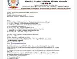 Kawal Dana Desa, Ketua DPD LSM KPK.RI Jabar Kirim Surat Permohonan Informasi ke Desa Gombongsari