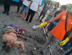 Tragis, Seorang IRT Meninggal Dunia Tertabrak Kereta Api Babaranjang di Prabumulih