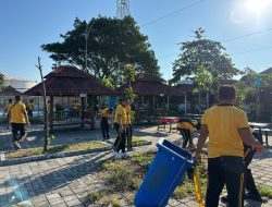 Bersih Pantai Ampenan Rutin, Ditpolairud Polda NTB Ajak Masyarakat Peduli Lingkungan