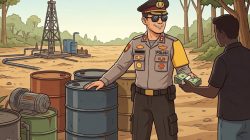 Sumur Minyak Ilegal Menggurita, Dugaan Keterlibatan Oknum Aparat Polsek Tungkal Jaya Mulai Terbongkar