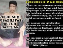 Mengetuk Pintu Langit: Kisah Rusdi Asmi, Pemuda Disabilitas yang Berjuang di Tengah Senyapnya Kepedulian