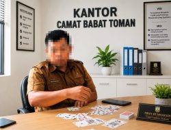 Dugaan Judi Oknum Sekcam Babat Toman Memanas, Desakan Pencopotan Menggema di Muba