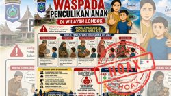 Flyer Penculikan Anak Hoaks, Pemprov NTB Minta Warga Jangan Terpancing
