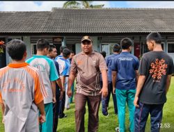 Tanamkan Karakter Positif, Anak Binaan LPKA Lombok Tengah Ikuti Kegiatan Pramuka