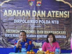 Perkuat Integritas Personel, Ditpolairud Polda NTB Gelar Penandatanganan Komitmen Anti Narkoba