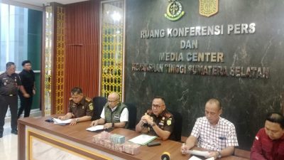 Wakil Bupati PALI dan ASN Pemprov Sumsel Jadi Tersangka, Kejati Ungkap Dugaan Pemerasan dan Gratifikasi Proyek Rp1 Miliar