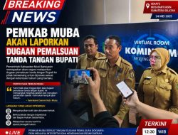 Pemkab Muba Tempuh Jalur Hukum, Dugaan Pemalsuan Tanda Tangan Bupati pada Surat Edaran Migas Diungkap