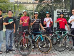ISSI Karawang Lepas Empat Atlet Terbaik Berlaga di Kejurnas Road Race 2026 Pangandaran