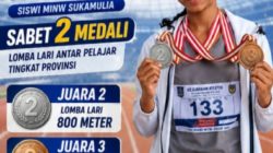 Aulia Maesya Putri Siswi MINW Sukamulia Sabet 2 Medali Sekaligus di Kejurprov PASI NTB 2026