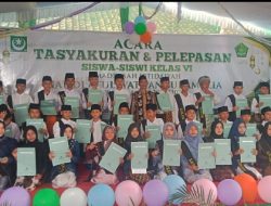 Tasyakuran dan Pelepasan Siswa Kelas VI MI NW Sukamulia Berlangsung Khidmat dan Penuh Kekeluargaan