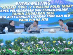 Kapolda NTB Pimpin Entry Meeting Audit Kinerja 2026, Perkuat Tata Kelola Transparan dan Akuntabel