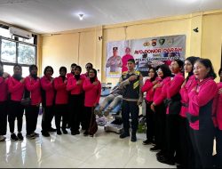 Sambut Hari Bhayangkara ke-80, Bhayangkari Lombok Utara Jadikan Donor Darah sebagai Wujud Kemanusiaan dan Deteksi Dini Kesehatan