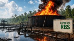 Kebakaran Penampungan Minyak Mentah di Sumur Terdata dalam Koperasi RBS Diduga Beroperasi Tidak Sesuai SOP Kementerian ESDM