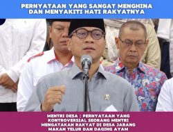 Viral! Pernyataan Mendes Yandri soal Warga Desa “Jarang Makan Telur dan Ayam” Picu Gelombang Kecaman Publik
