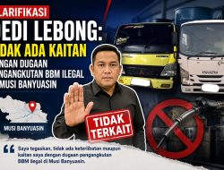 Klarifikasi Dedi Lebong: Tidak Ada Kaitan dengan Dugaan Pengangkutan BBM Ilegal di Musi Banyuasin