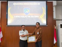 Pengelolaan APBN Berbuah Prestasi, Lapas Selong Borong Lima Penghargaan Treasury Award Semester I 2026