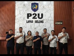 Perkuat Sinergi Pengamanan, Kapolsek Selong Kunjungi Lapas Kelas IIB Selong