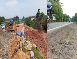 Proyek Talut di Muba Disorot! Tanpa Papan Proyek, Material Timbunan Diduga Gunakan Tanah Bekas Longsor
