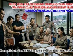 Oknum Polisi Kebon Jeruk Jadi Backing Mafia Tanah Merampas Hak Keluarga Ambar Witjaksono Sutarman