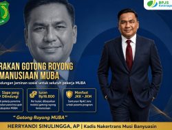 Panggilan Kemanusiaan Kadisnakertrans Muba: Ketuk Hati Pengusaha, Mari Bergotong Royong Lindungi “Pahlawan Keluarga” dari Risiko Kerja!