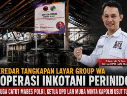 Nama Mabes Polri Diduga Dicatut di Grup WA Koperasi Inkotani Perindo, Ketua LAN Muba “Uji Nyali” Kapolres Baru Bertindak!